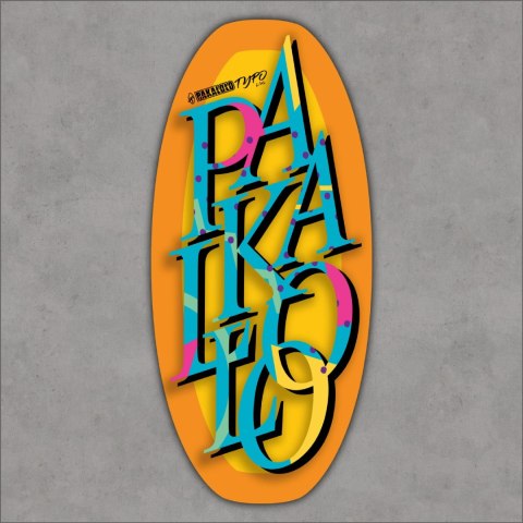 Skimboard PAKALOLO Typo L